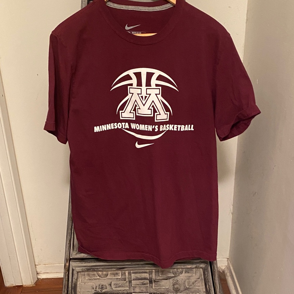 Nike Maroon Minnesota Basketball Tee